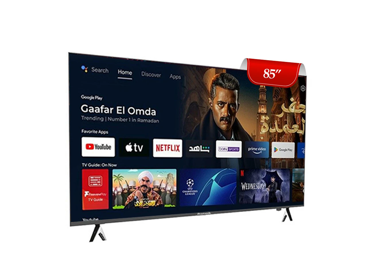 Pentanik 85 Inch Google 4K Voice Control TV (Frameless) view 3